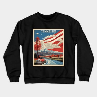 Tennessee United States of America Tourism Vintage Poster Crewneck Sweatshirt